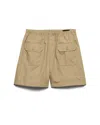 Prada Elasticated-waist Cargo Shorts In Brown