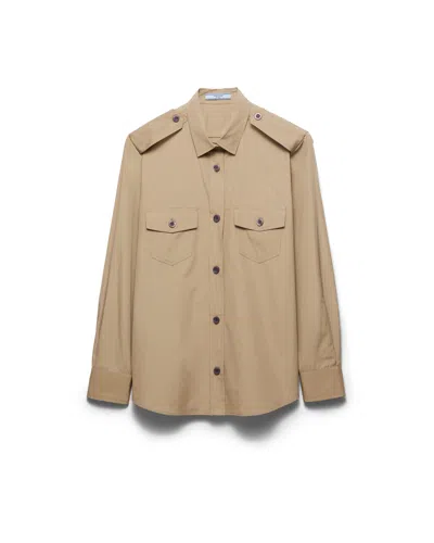 PRADA COTTON POPLIN SHIRT