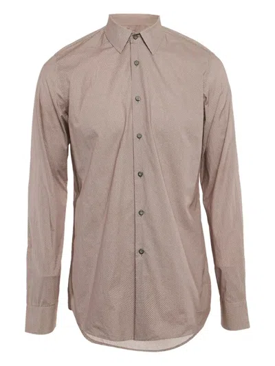 Pre-owned Prada Cotton Shirt In Brown