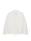 Prada Cotton Shirt In Gray