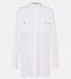 Prada White Cotton Shirt In White