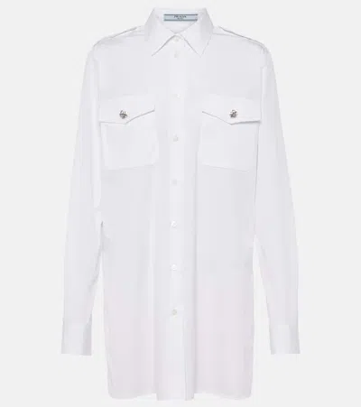 Prada White Cotton Shirt