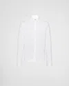 Prada White Cotton Shirt In White
