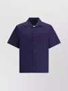 Prada Cotton Shirt With Front Patch Pocket