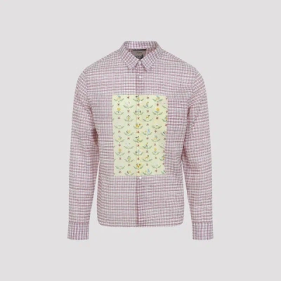 Prada Cotton Shirt Xl In Pink