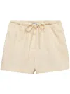 Prada Cotton Shorts In Pink