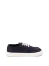Prada Men Cotton Sneakers In Multi