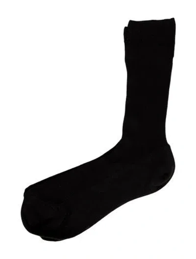 Pre-owned Prada Cotton Socks In Black