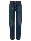 Prada Cotton Straight-leg Jeans In Blue