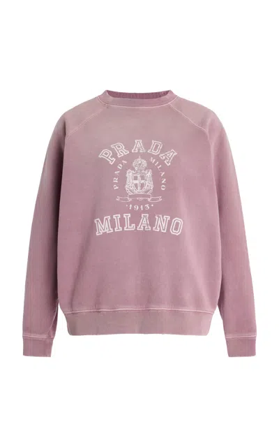 PRADA COTTON SWEATSHIRT