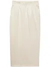 Prada Sweatskirt In Neutrals