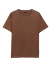 Prada Klassisches T-shirt In Brown