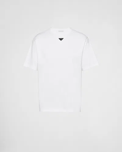 PRADA T-SHIRT AUS BAUMWOLLE