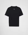 Prada Triangle-logo Cotton T-shirt