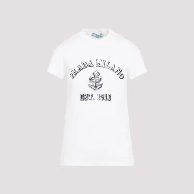 Prada T-shirt In White