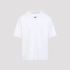Prada Oversized Fit Cotton T-shirt In White