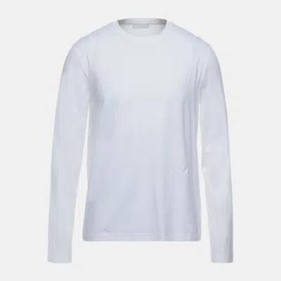 Pre-owned Prada Cotton T-shirt Xxl In White