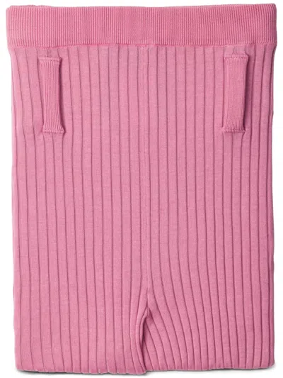 Prada Cotton Tights In 粉色
