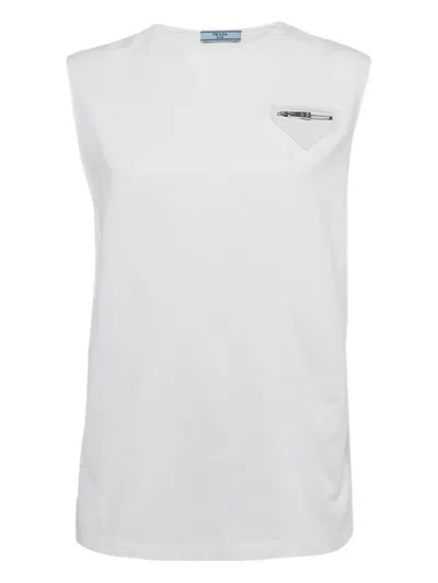Pre-owned Prada Cotton Top