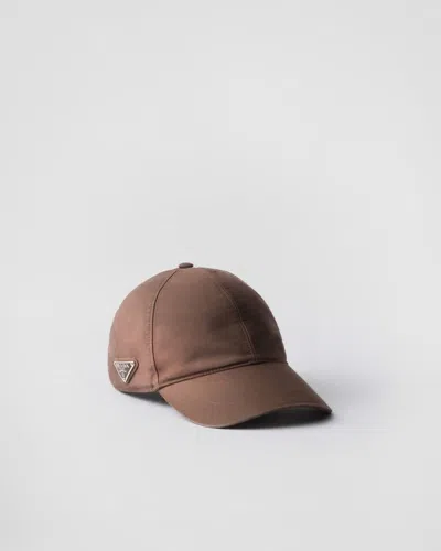 PRADA PRADA COTTON TRUCKER HAT