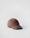 Prada Baseballkappe Aus Baumwolle