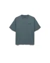 Prada Cotton T-shirt In Dark Teal