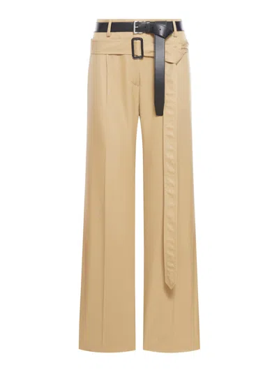 パンツ Prada Cappuccino Twill Pant Prada Cappuccino Twill Pant In Beige | ModeSens