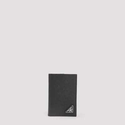 Prada Credit Card Case In Black