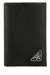 Prada Credit Card Case In Black