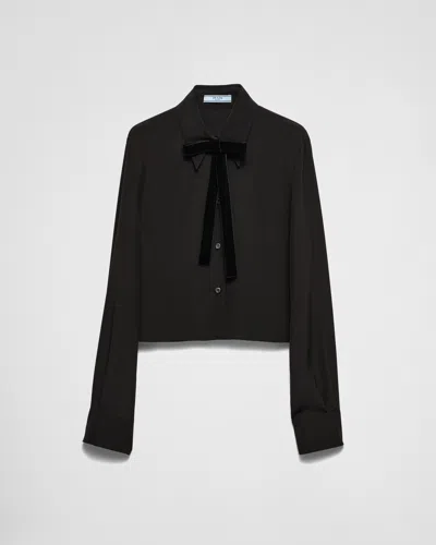 PRADA CREPE DE CHINE SHIRT