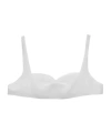 Prada Crepe De Chine Top In White