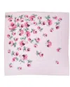 Prada Crepe Silk Scarf In Pink