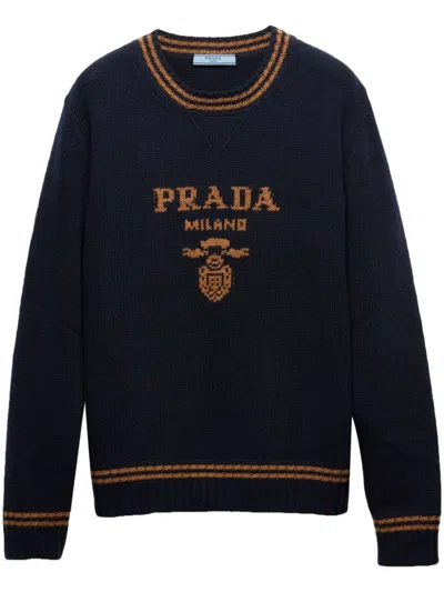 PRADA CREW-NECK CASHMERE JUMPER