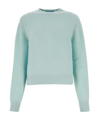 PRADA PRADA CREWNECK KNITTED JUMPER