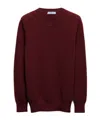 Prada Crew-neck Cashmere-wool Jumper In Brown