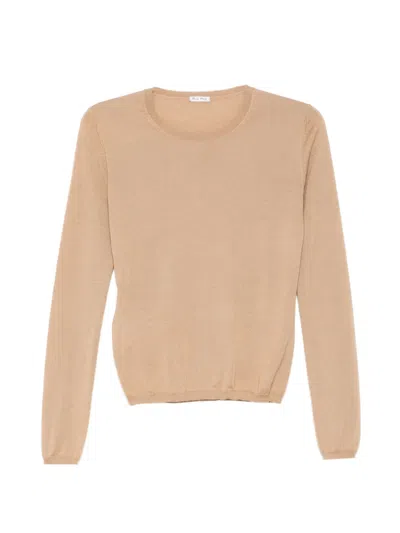 Pre-owned Prada Crew Neck Knited Top In Neutral