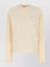 Prada T-shirt In Cotone Sabbia  Donna In Neutral