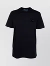 Prada Womens Black Brand-plaque Short-sleeved Cotton-jersey T-shirt In Animal Print