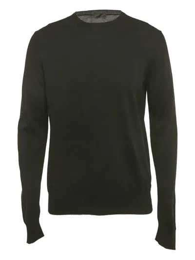 Pre-owned Prada Crew-neck Sweater In Black