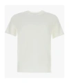 Prada Crew Neck Short Sleeve Fitted T-shirt In White