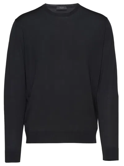PRADA CREW-NECK WOOL JUMPER