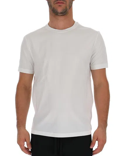Prada Men's Cotton T-shirt With Logo In White