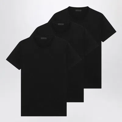 PRADA PRADA CREW-NECK T-SHIRT (PACK OF THREE)