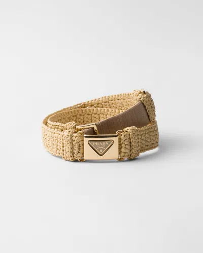 PRADA CROCHET BELT