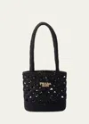 PRADA CROCHET BUCKET BAG