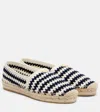 Prada Espadrilles Aus Häkelstrick
