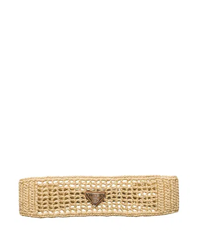 PRADA CROCHET HAIRBAND