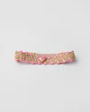 Prada Crochet Headband