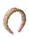 Prada Crochet Patterned Headband