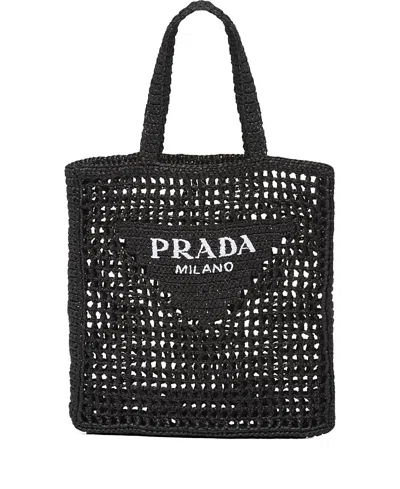 PRADA CROCHET TOTE BAG